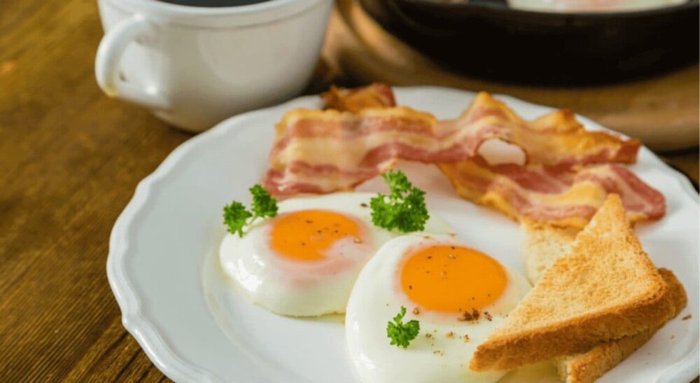 朝食の写真です。